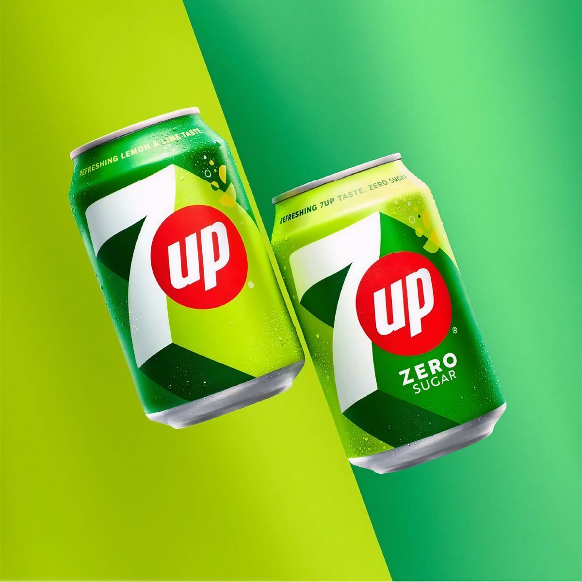 7UP and 7UP Zero packaging, pre-press by OHG