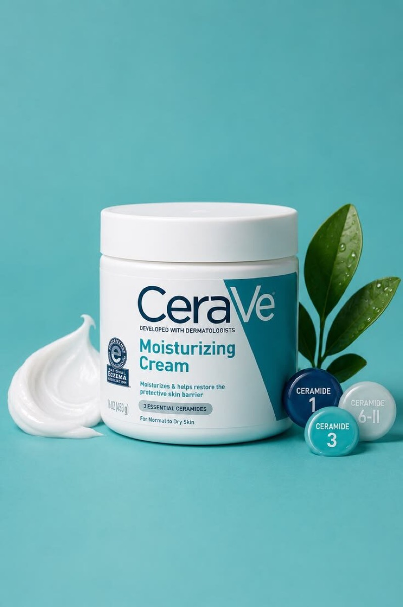 CeraVe — Moisturising Cream packaging, pre-press by OHG
