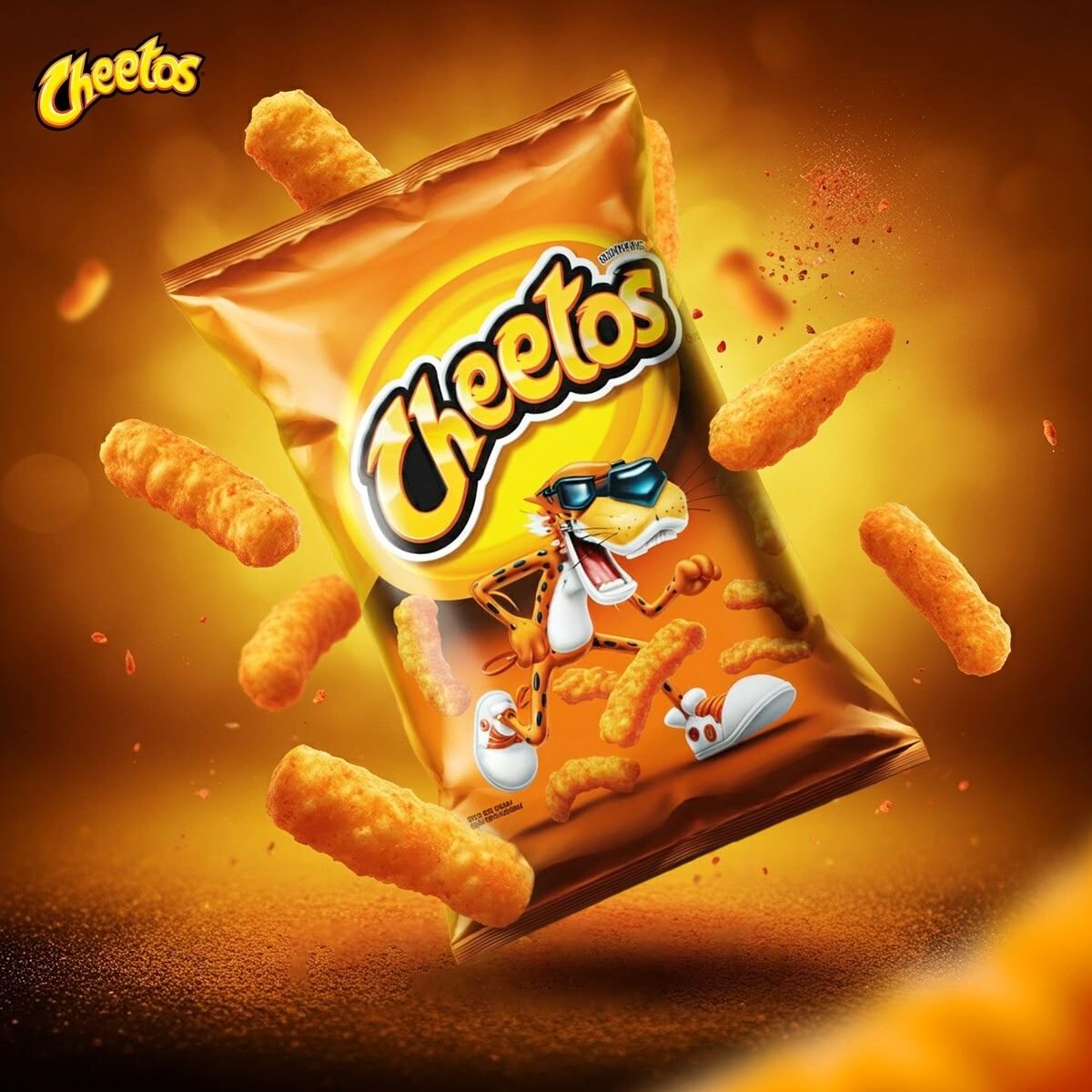 Cheetos packaging, pre-press by OHG