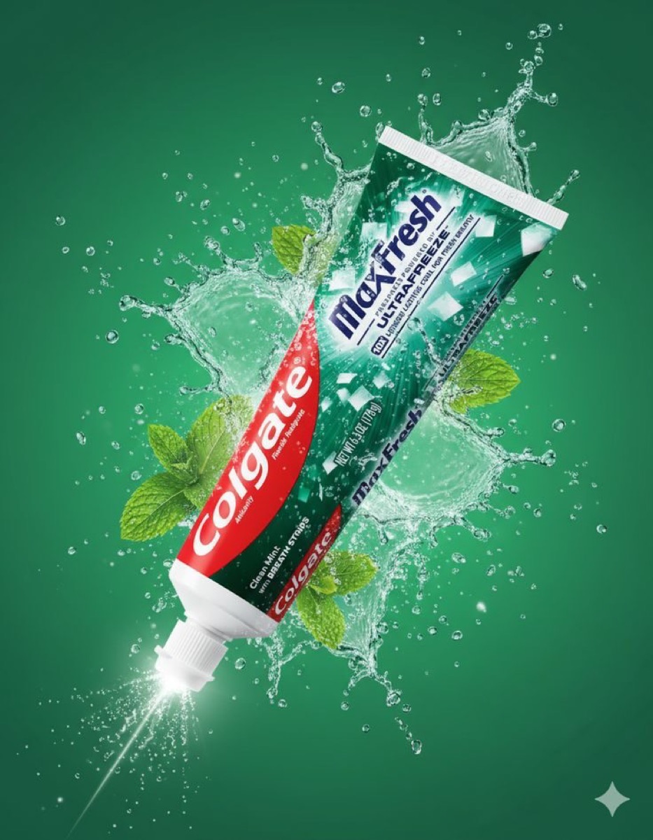 Colgate — MaxFresh packaging, pre-press by OHG