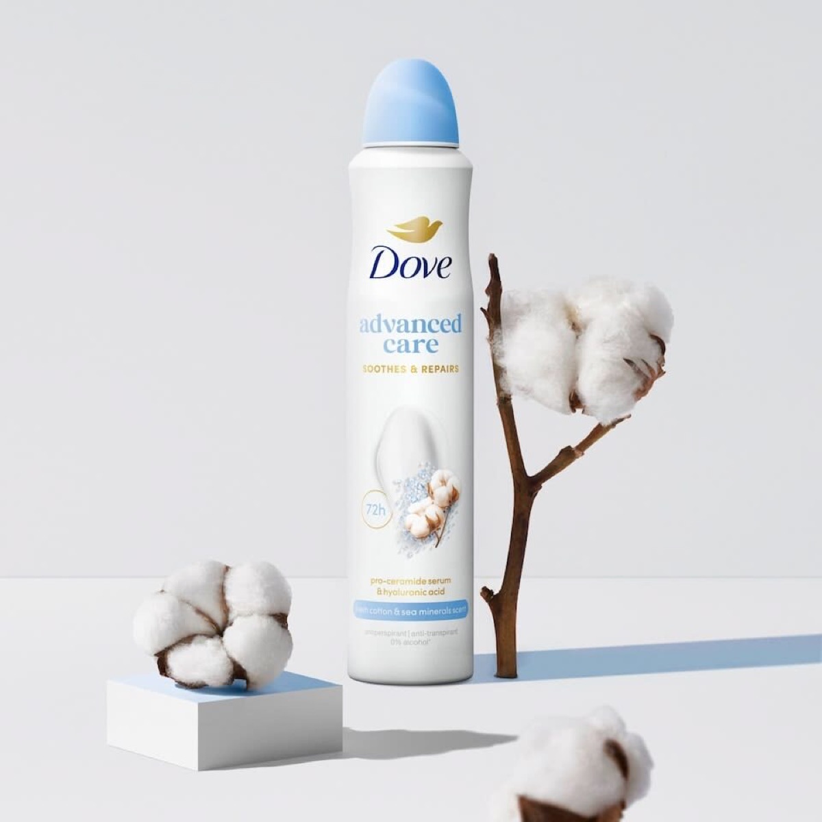 Dove — Advanced Care packaging, pre-press by OHG