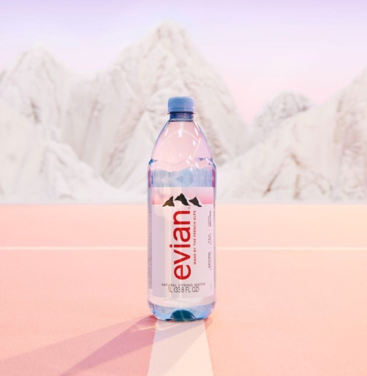 evian packaging, pre-press by OHG