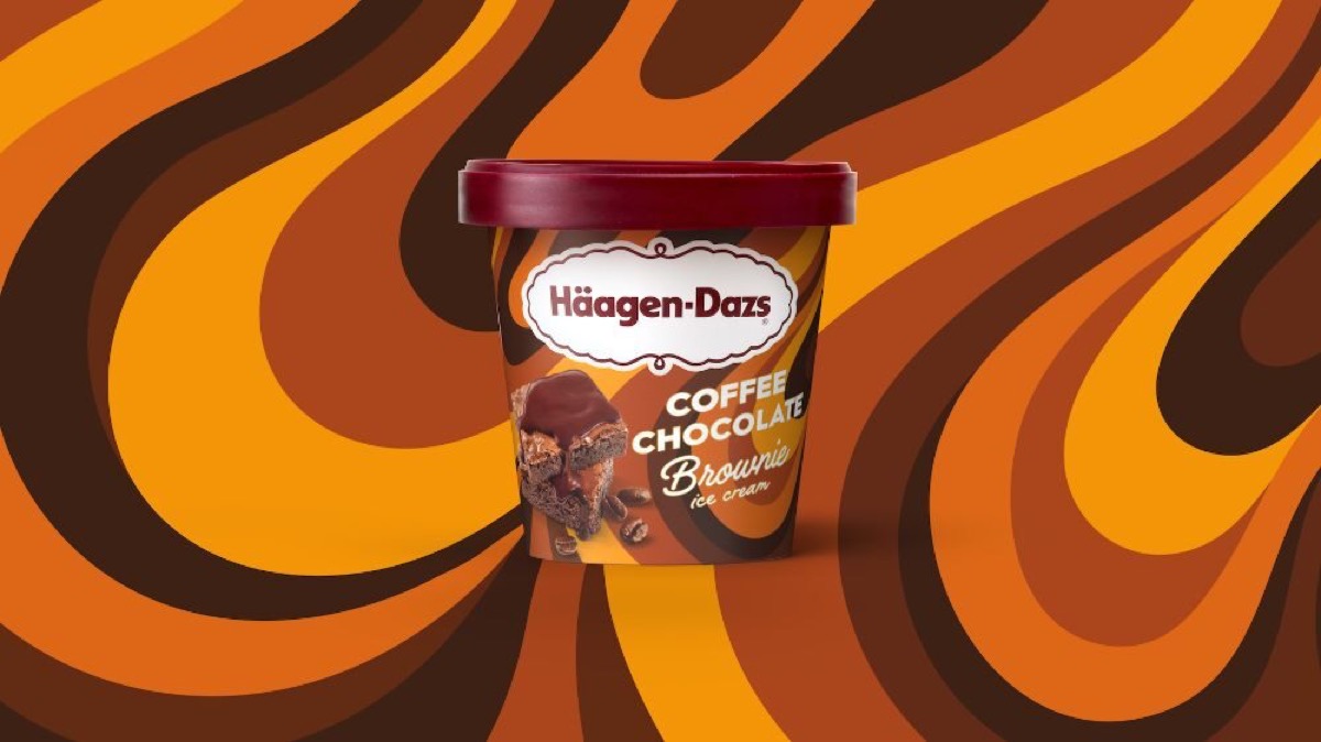 Häagen-Dazs — Coffee Chocolate packaging, pre-press by OHG