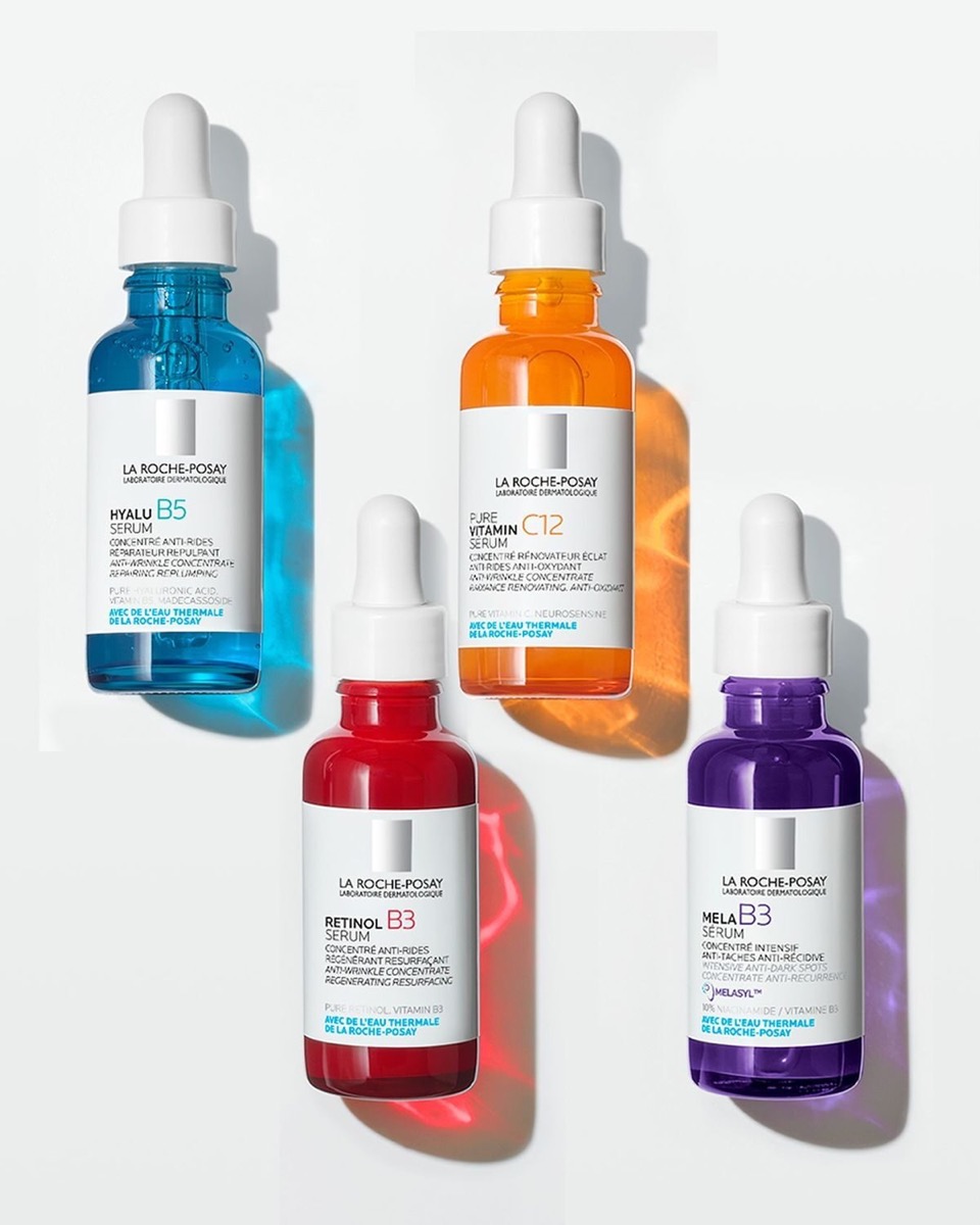 La Roche-Posay — Serum range packaging, pre-press by OHG
