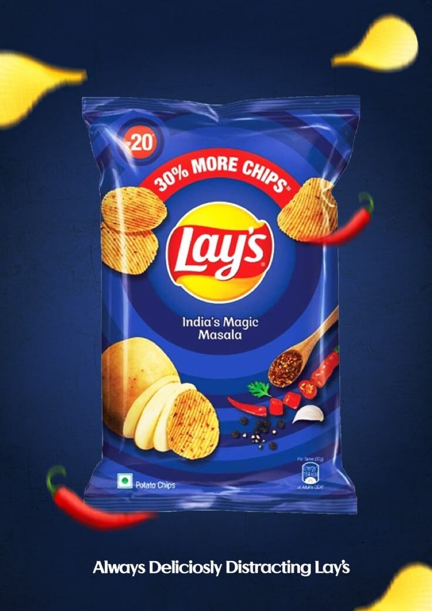 Lay's — India's Magic Masala packaging, pre-press by OHG