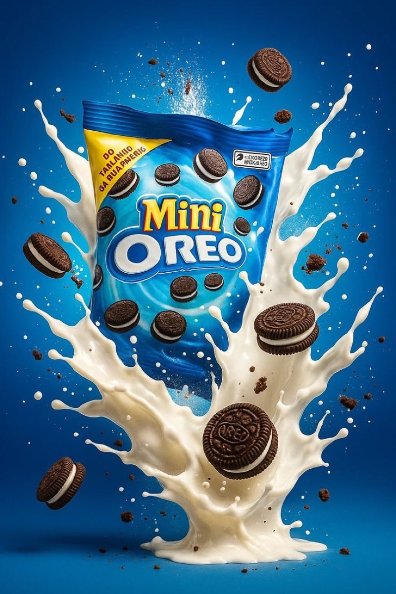 Mini Oreo packaging, pre-press by OHG