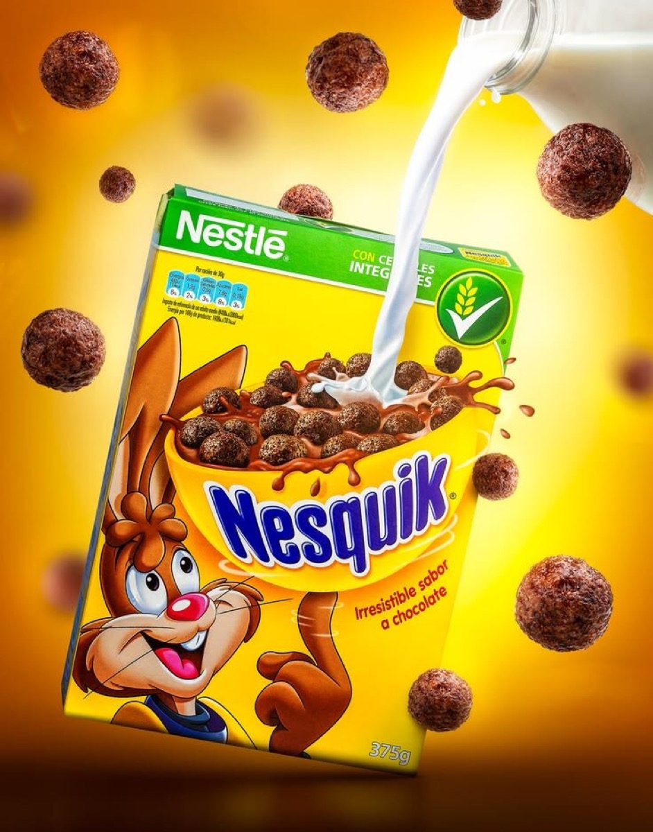 Nesquik packaging, pre-press by OHG