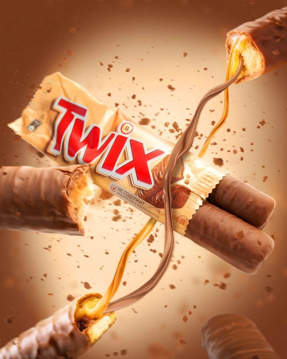 Twix packaging, pre-press by OHG